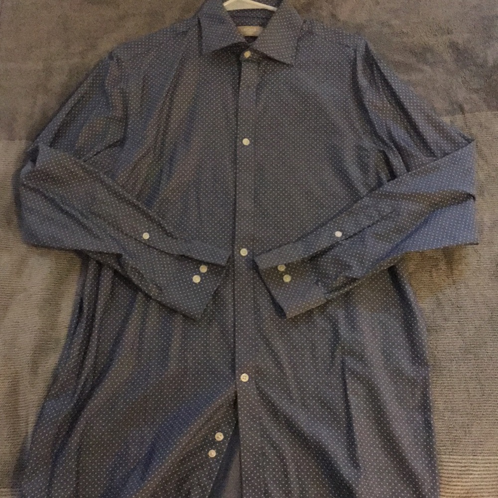 Michael Kors Dotted Dress Shirt